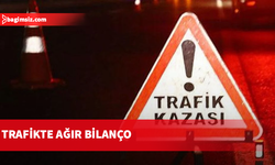 KKTC’de bir haftada 81 trafik kazası: 1 ölü, 57 yaralı