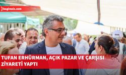 Erhürman, Güzelyurt açık pazar ve çarşısını ziyaret etti