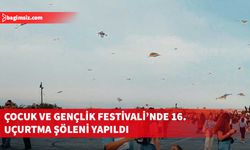 16. Uçurtma Şöleni’nde yapıldı