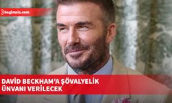David Beckham'a şövalyelik ünvanı verilecek