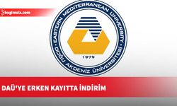 DAÜ'ye erken kayıtta indirim