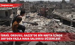İsrail ordusu, Gazze'de bir hafta içinde 300'den fazla hava saldırısı düzenledi