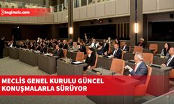 Meclis Genel Kurulu güncel konuşmalarla sürüyor