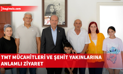 Tatar, TMT mücahidi, gazi ve şehit yakınlarını ziyaret etti