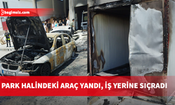 Alayköy’de araç yangını...