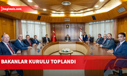Bakanlar Kurulu, Başbakan Ünal Üstel başkanlığında toplandı.