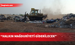 Beyarmudu çöplüğünde ıslah çalışması başladı