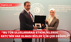 Gardiyanoğlu Türkiye Aile ve Sosyal Hizmetler Bakanı Göktaş ile Bakü'de bir araya geldi