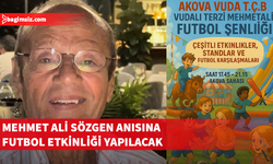Vudalı Terzi Mehmet Ali anısına futbol şenliği düzenleniyor