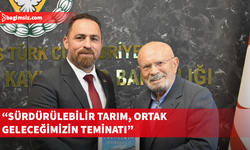 Tarım Bakanı Çavuş, Türk Dünyası Mühendisler ve Mimarlar Birliği heyetini kabul etti