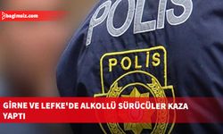 Girne ve Lefke’de alkollü sürücüler kaza yaptı, yaralanan olmadı