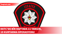 KKTC’de geçen hafta 11 yangın, 19 özel servis olayı meydana geldi