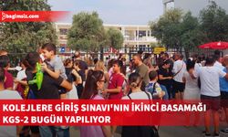 Kolejlere Giriş Sınavı'nın ikinci basamağı KGS-2 bugün yapılıyor… İlk oturum başladı