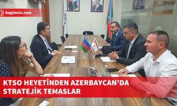 KTSO heyeti, “Azerbaycan Ulusal Girişimciler Organizasyonu” yöneticileriyle görüştü