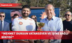 Tatar, 1’inci Mehmet Dursun Anı Turnuvası’na katıldı