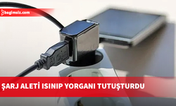 Lapta’da şarj aleti yangına neden oldu
