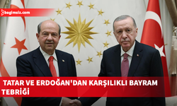 Cumhurbaşkanı Tatar, TC Cumhurbaşkanı Erdoğan ile telefonda görüşüp, bayramlaştı