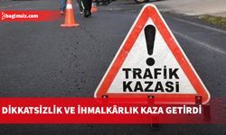 Trafik kazaları...Alkollü sürücü kaza yaptı