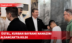 Başbakan Üstel bayram namazını Alsancak’ta kıldı