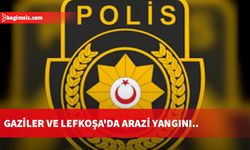 Lefkoşa’da yangın