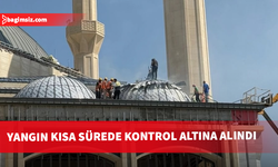 Cumhurbaşkanlığı Yerleşkesi’ndeki Cami İnşaatında Yangın