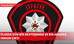 Restoran ve arazi yangını