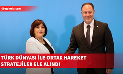 Öztürkler, Azerbaycan Milli Meclisi Başkanı Gafarova ile görüştü