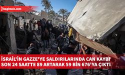 İsrail'in Gazze'ye saldırılarında can kaybı son 24 saatte 89 artarak 59 bin 676'ya çıktı