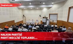 Halkın Partisi Parti Meclisi toplandı…