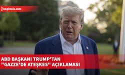 ABD Başkanı Trump'tan "Gazze'de ateşkes" açıklaması