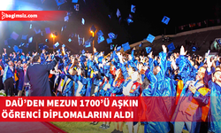 DAÜ 2024–2025 akademik yılı bahar dönemi mezuniyet töreni dün akşam yapıldı