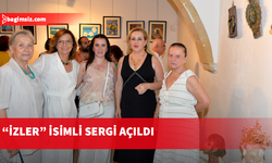 Cumhurbaşkanı Tatar’ın eşi Sibel Tatar, “İzler” isimli serginin açılışına katıldı