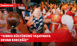 Mehmetçik Üzüm Festivali'nde dün akşam Kıbrıs Gecesi yapıldı