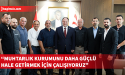 Meclis Başkanı Öztürkler, muhtarlar ile görüştü