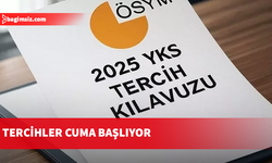 YKS tercih süreci cuma günü başlıyor