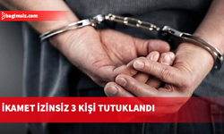 İkamet izinsiz 3 kişi tutuklandı