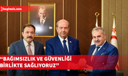 Cumhurbaşkanı Tatar, Türkiye Kamu Sen heyetini kabul etti