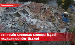 Balıkesir'deki depremin ardından Sındırga'da son durum...