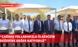 Başbakan Ünal Üstel, Girne Doğu Çevre Yolu 1. Etap Yol Yapımı Başlama Törenine katıldı