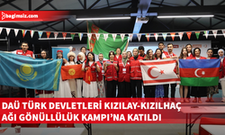 DAÜ Türk Devletleri Kızılay-Kızılhaç Ağı Gönüllülük Kampı’na katıldı