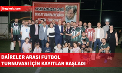 Daireler arası futbol turnuvası için kayıtlar başladı