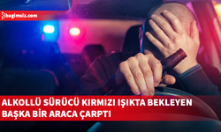 Alsancak'ta alkollü sürücü kazaya neden oldu
