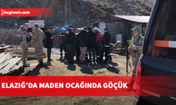 Elazığ'da maden ocağında göçük meydana geldi...