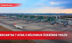Ercan’da uçak trafiğinde yüzde 23 artış