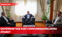 Erhürman’dan eski Cumhurbaşkanlarına ziyaret