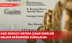 Helenistik - Erken Roma dönemi Kaya Oyma Antik Mezar Sergisi açılıyor...