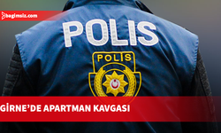 Girne'de apartmanda yüksek ses kavgası