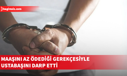 İskele'de ustabaşını darp eden işçi tutuklandı