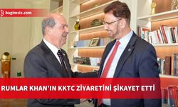 Rumlar Afzal Khan’ın KKTC ziyaretini şikayet etti