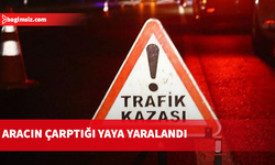 Lapta’da arabanın çarptığı yaya yaralandı